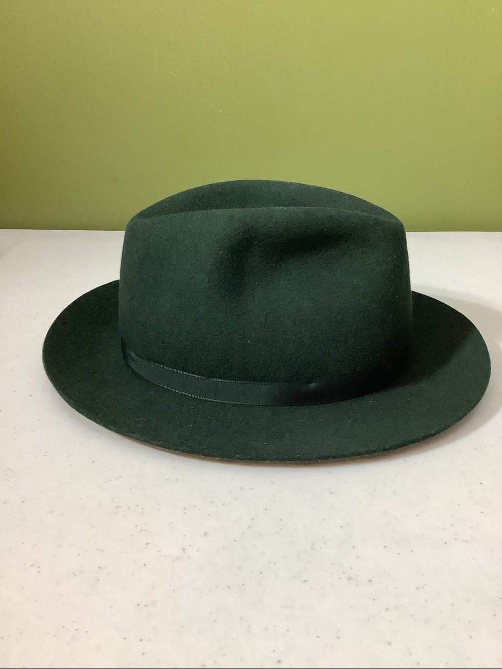 L.L. Bean forest green wool hat - Picture 3 of 9